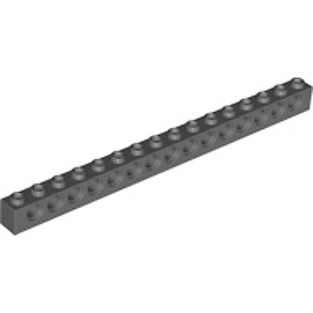 Brick2cube Part - Technic, Brick 1 x 16 with Holes - 3703