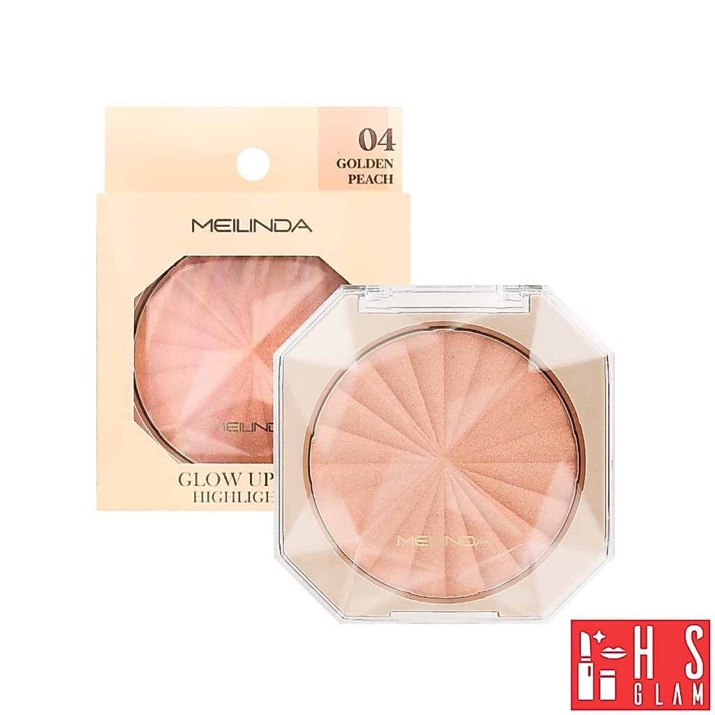 MEILINDA Glow Up Skin Highlighter เมลินดา ไฮไล เกลี่ยง่าย สีสวย ติดทน สวยธรรมชาติ ใช้ง่าย 6g