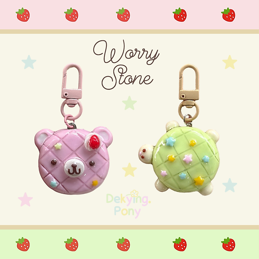 worry stone หินคลายกังวล 🍨🍞🍰 made to order