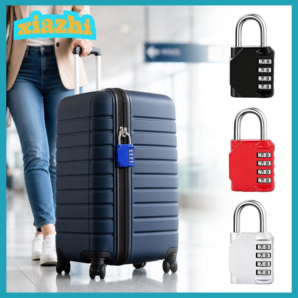 XIAZHI Combo Lock,ล็อคกุญแจแบบรีเซ็ตได้ที่ทนทาน,แบบพกพา Weatherproof 4 หลักยิม Locker Locker Room