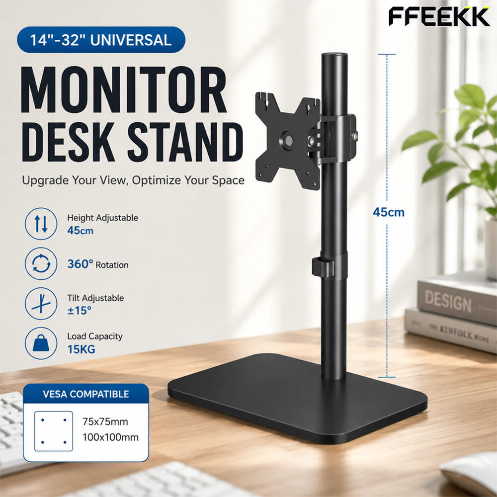 ขาตั้งจอMonitor ขาตั้งจอคอมพิวเตอร์ หมุนจอได้ ปรับระดับได้ รองรับ14-32”