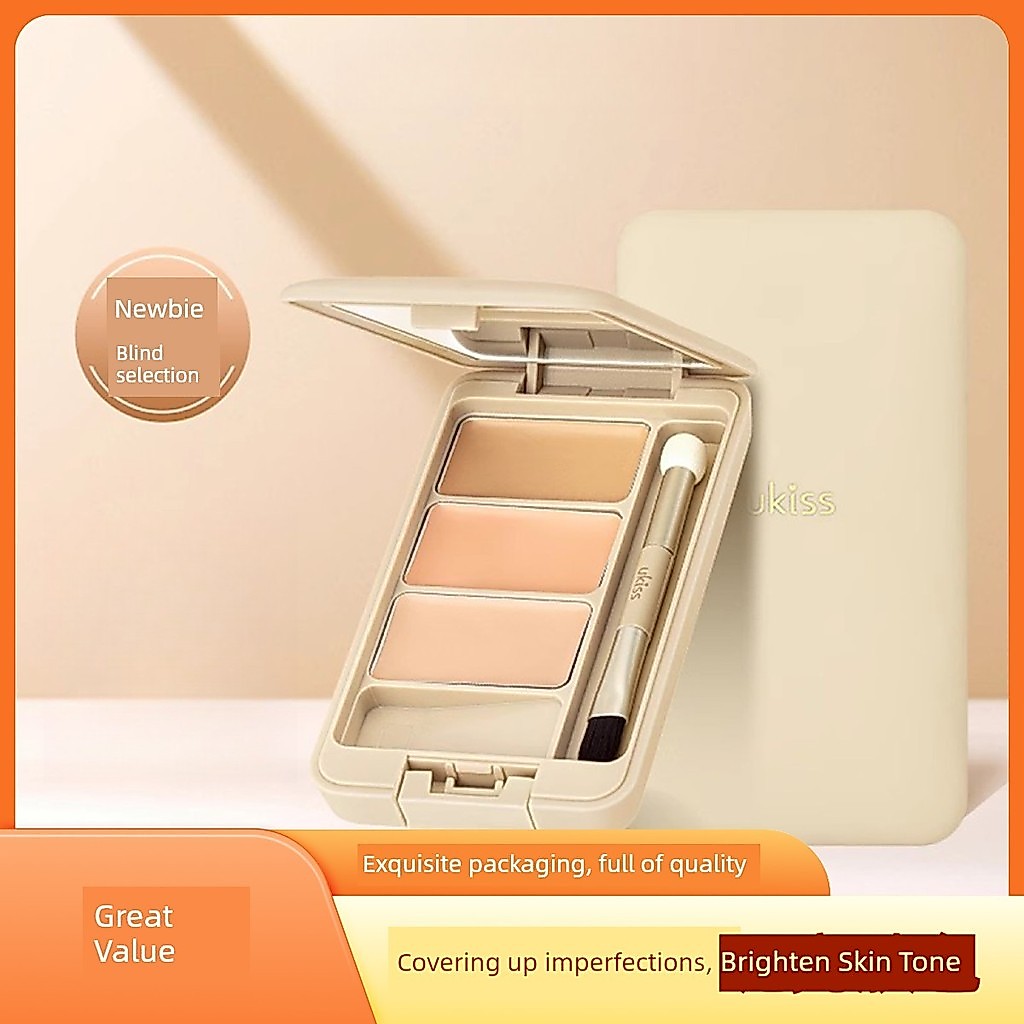 concealer คอนซีลเลอร์ Ukiss ukiss Cream Repairing Concealer Liquid Pen Dark Circles Tear Groove Spot