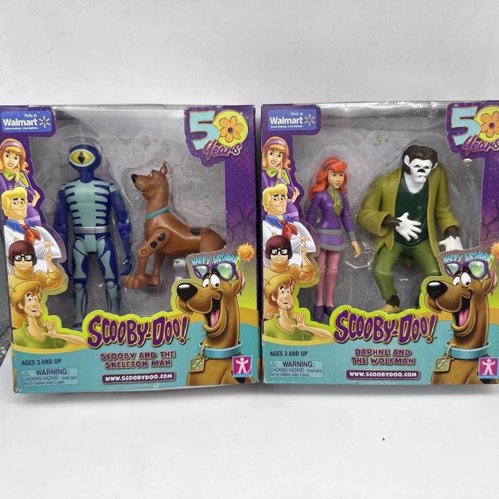 Scooby-Doo ครบรอบ 50 ปี Daphne Blake Werewolf Two-Person Character Set Box Action Figure Figure