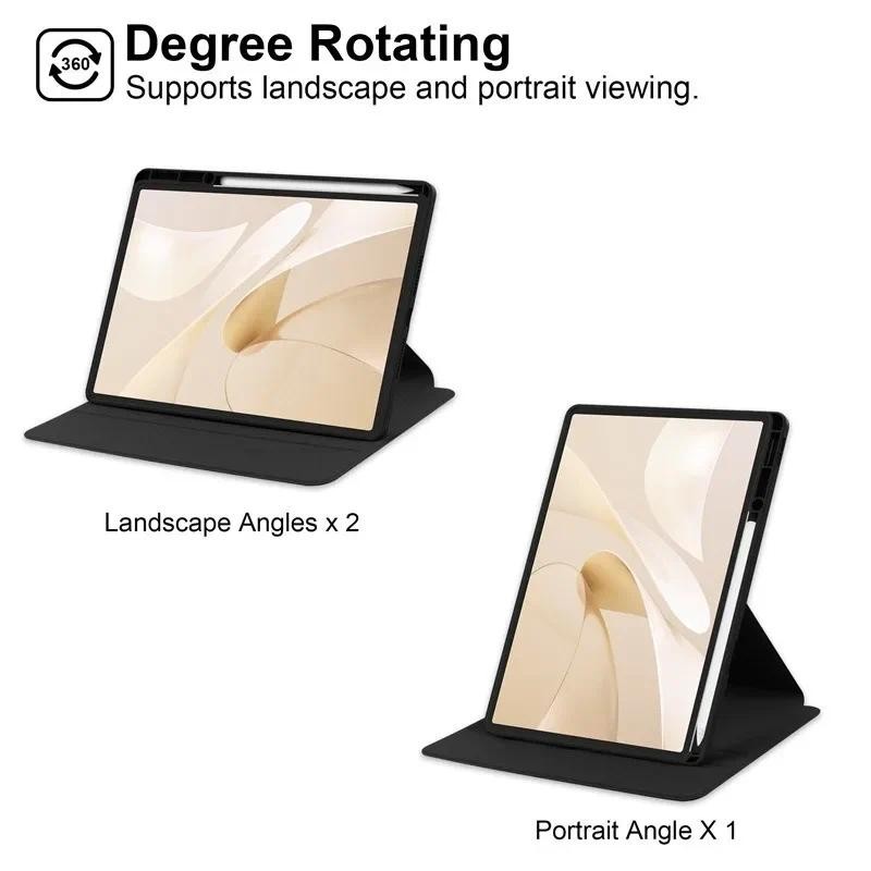 Funda สําหรับ Huawei MatePad 12X 360 หมุนด้านหลังอะคริลิคสําหรับ Huawei MatePad 12 X Air 12 นิ้ว 202