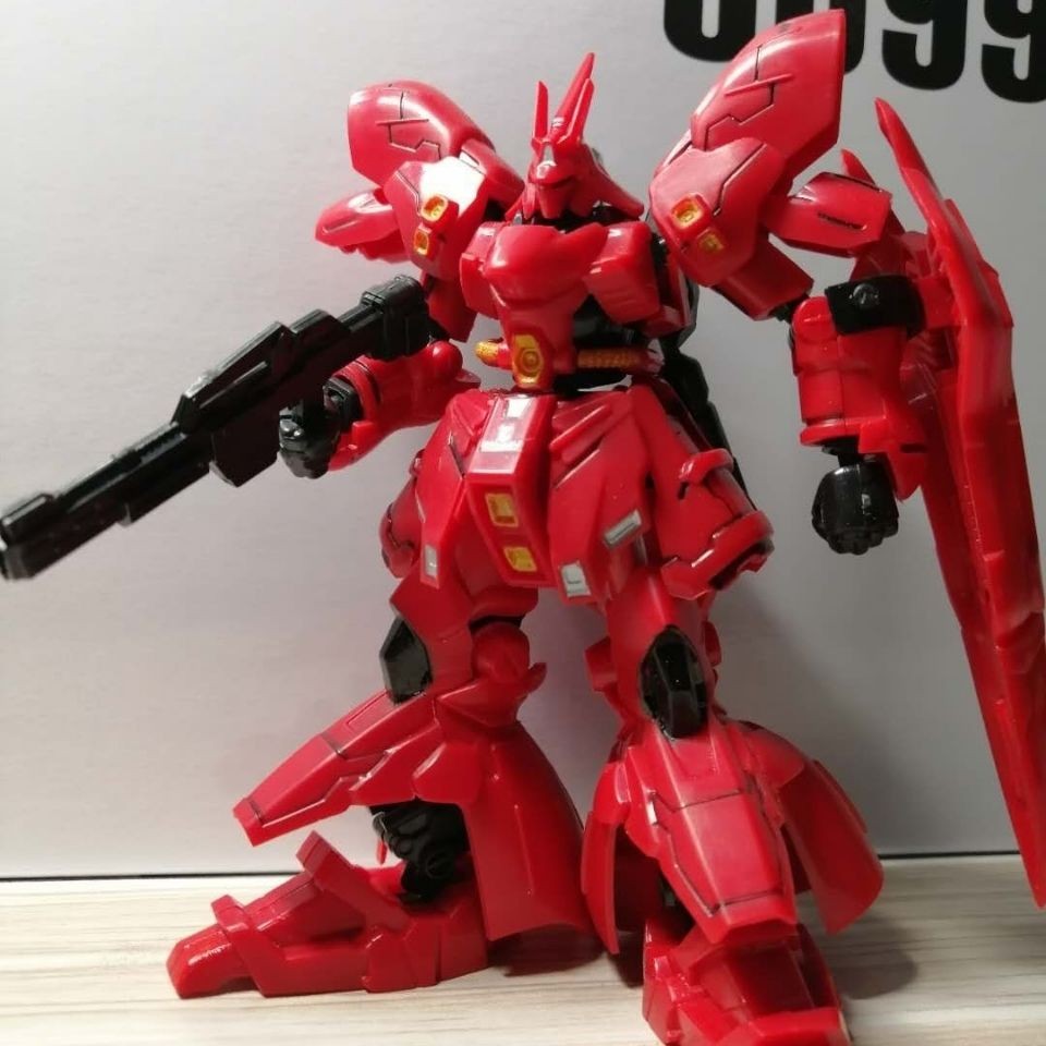 แม่พิมพ์มะเขือเทศของเล่น GFRAME อาหารของเล่น Sazabi HG Sazabi HG Heavy Cannon พร้อมโครงกระดูกประกอบร