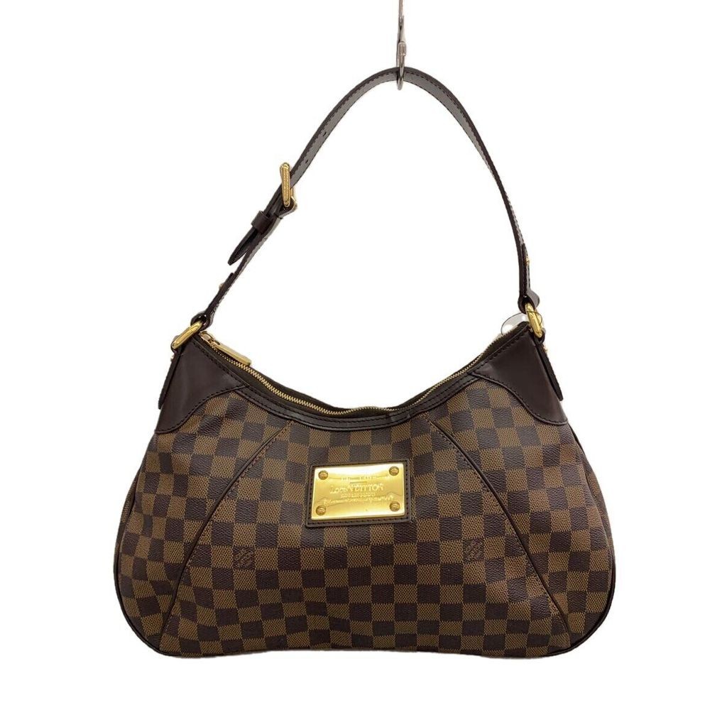 LOUIS VUITTON Shoulder Bag Tate GM_Damier Eben_BRW PVC BRW Direct from Japan Secondhand