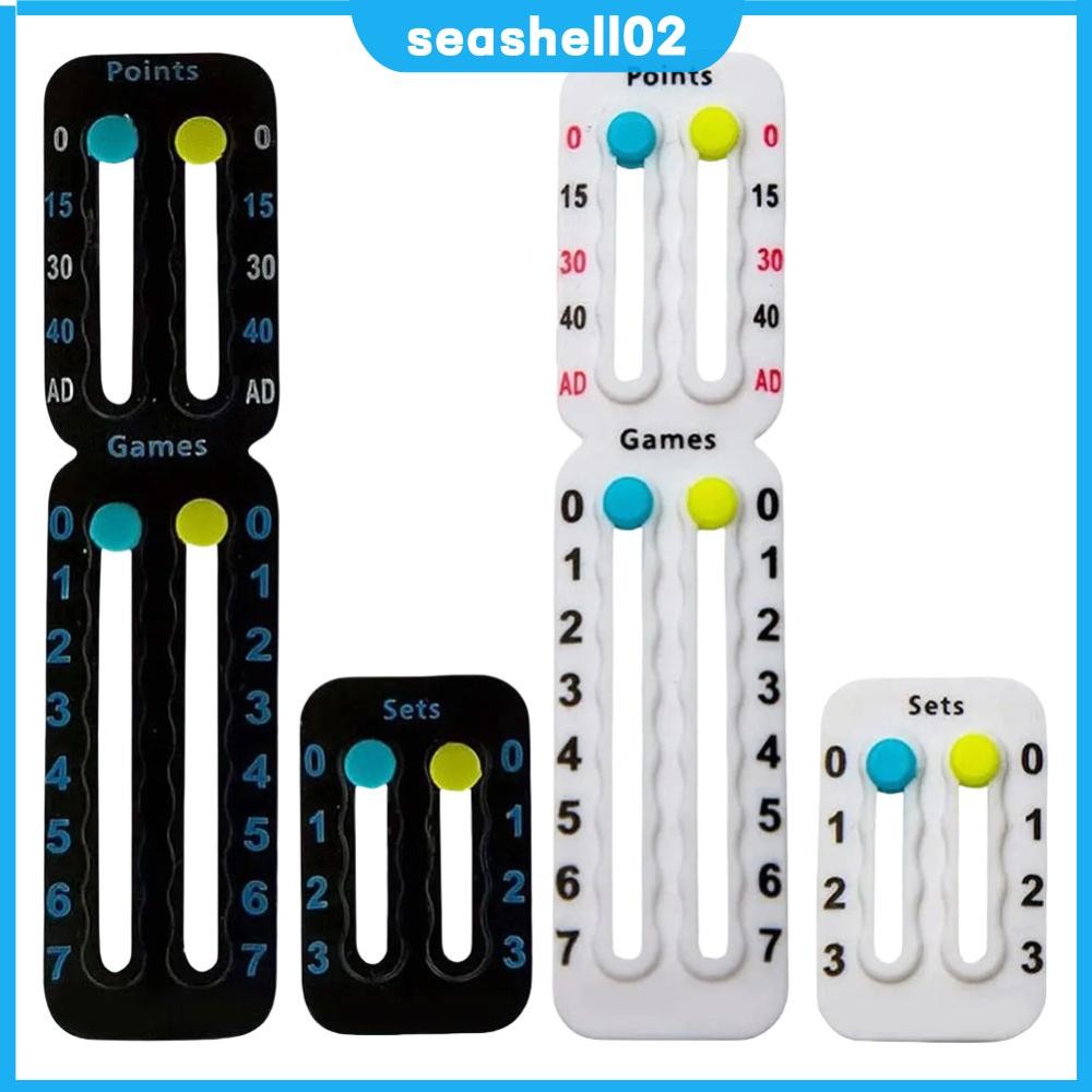2 ชิ้นเทนนิส Score Keeper สําหรับแร็กเก็ต Padel ขนาดเล็ก Score Board Counter สําหรับเทนนิสเทรนเนอร์แ