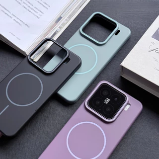เคสโทรศัพท์สําหรับ Xiaomi 15 15s Pro 12 13 14 Ultra 12x 12s Civi 5 Pro ผิวแม่เหล็กรู้สึกปลอกบางเฉียบและน้ําหนักเบาฝาครอบ