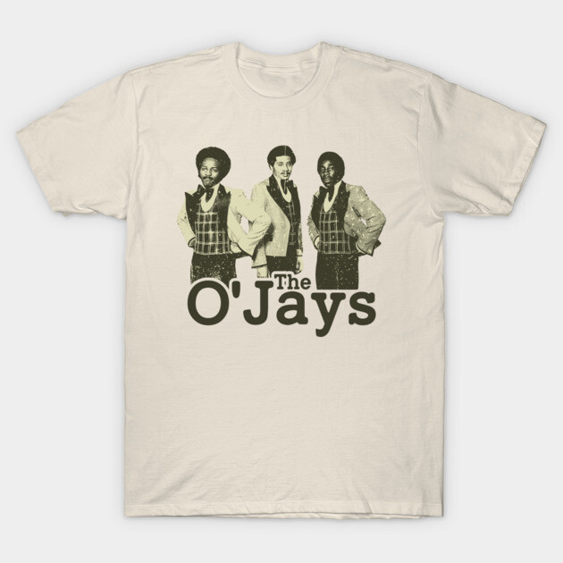เสื้อยืด Vintage 70s engrave O'Jays T-Shirt แท้ Cotton 100% แห้งเร็ว หนาๆ หลวม สินค้ามาใหม่ เซ็กซี่