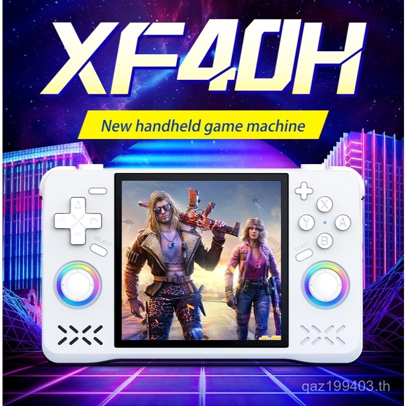 2025 ใหม่ XF40H แหล่งกําเนิดแสงคอนโซลเกมมือถือหน้าจอ 4 นิ้ว GBA PS เกมผู้เล่นคู่ออนไลน์ Battle UKF2