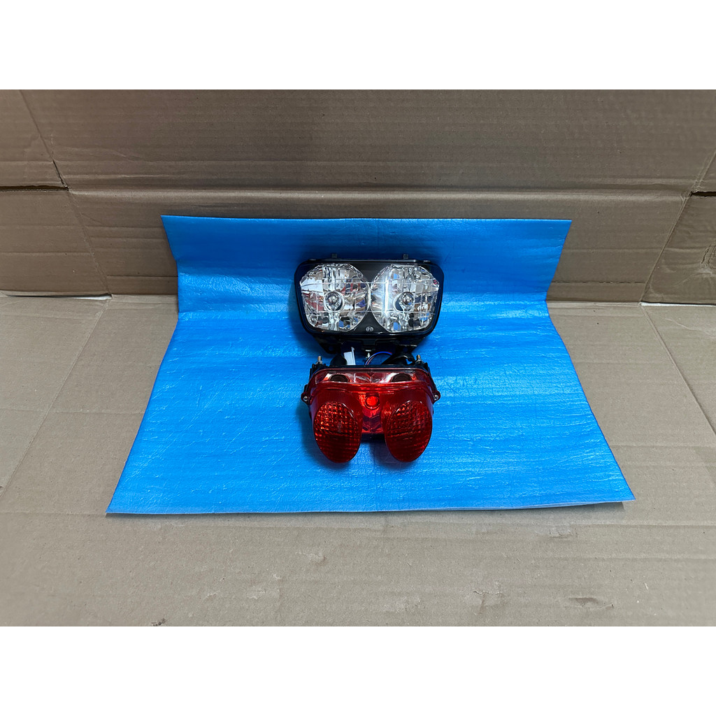 ชุดไฟหน้า Ls125 รุ่นแรก ชุดไฟท้าย Ls 125 ตัวเก่า ไฟกลมคู่ ไฟท้ายLSเก่า year1994-1999