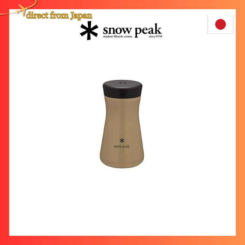 Snow Peak Stainless Steel Vacuum Bottle Type T350 Sand TW-350-SN【Direct from japan】
