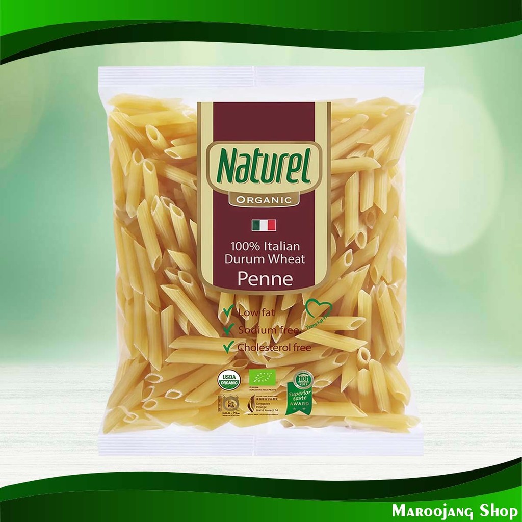 ออร์แกนิค เพนเน พาสต้า เนเชอเรล 500 กรัม Organic Penne Pasta Naturel
