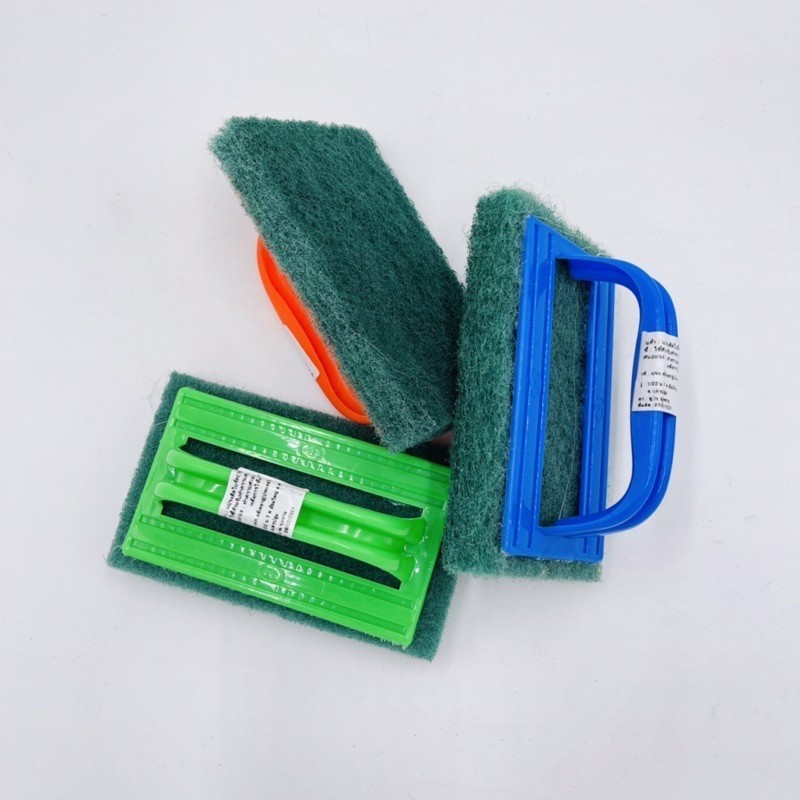 🚚ส่งจากไทย แปรงขัดพื้น แปรงขัดห้องน้ำ ความกว้าง 9 cm. ยาว 15 cm. - รูปที่ 2