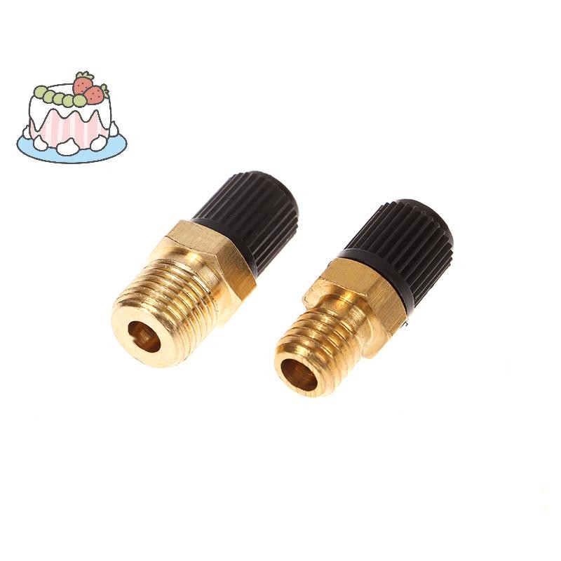 [Sep] 1PC DIY อุปกรณ์เสริมถังอัดลมวาล์วเติมถังทองเหลืองหกเหลี่ยมเติมวาล์ว M8/M10 วาล์วเกลียว [COD]