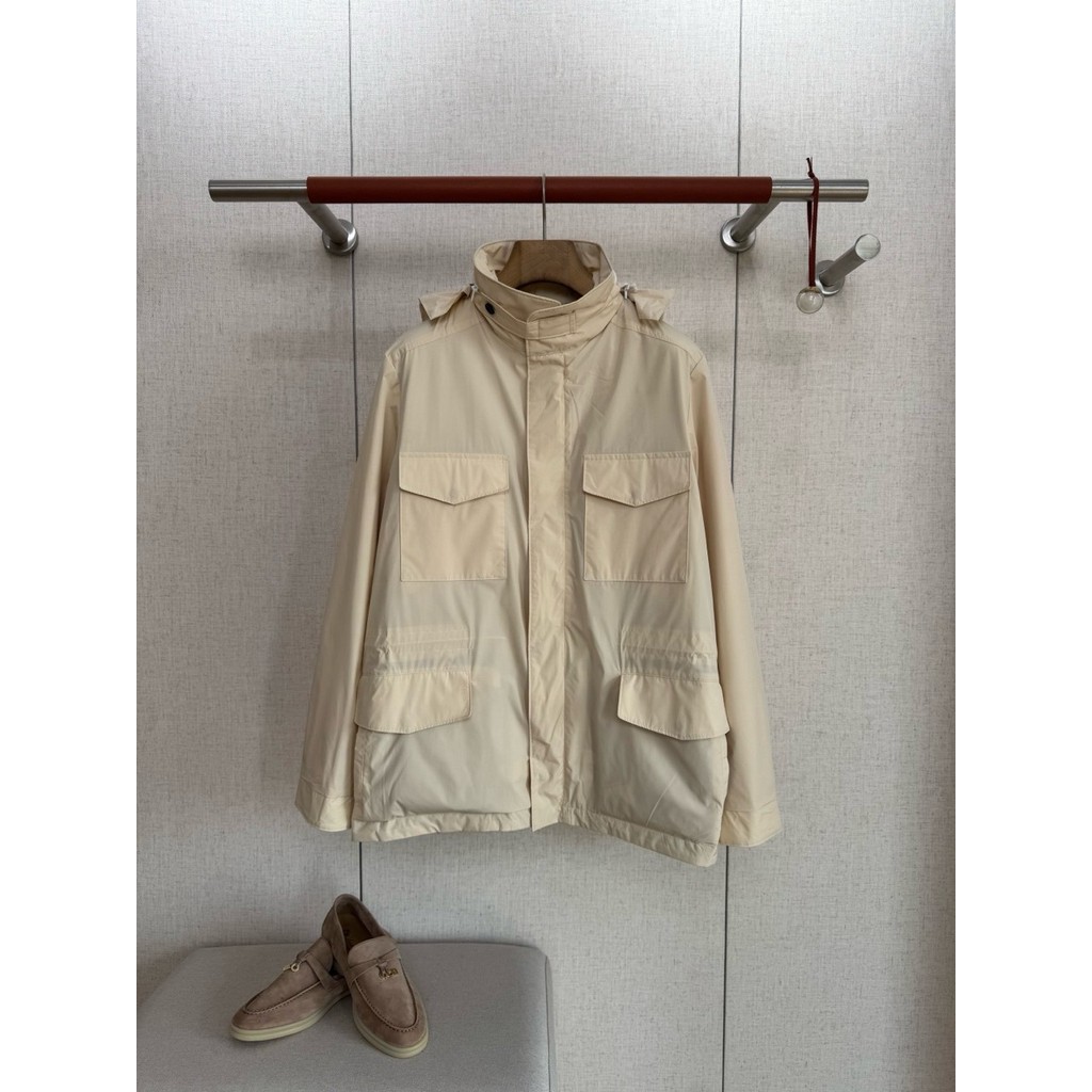TC5I Loro LP Polyester fiber functional windproof jacket cotton coat  Abrasion Resistance Not easy t