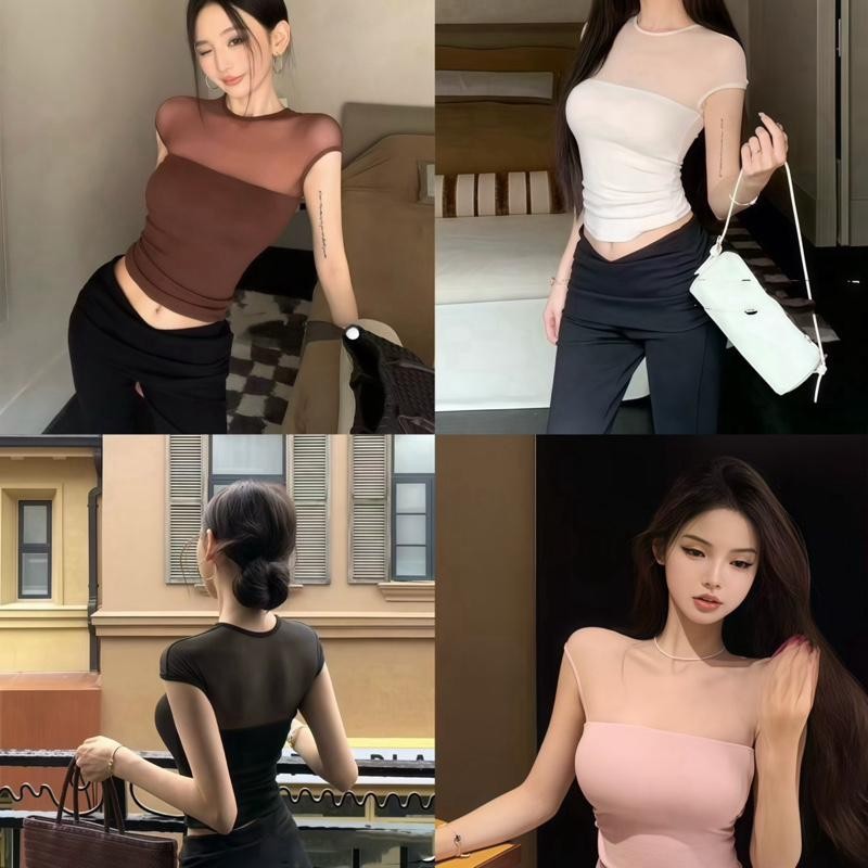 Jayleen outfit: Allure Curve Top เสื้อผ้าสีถูกเกรดงานคุณภาพ