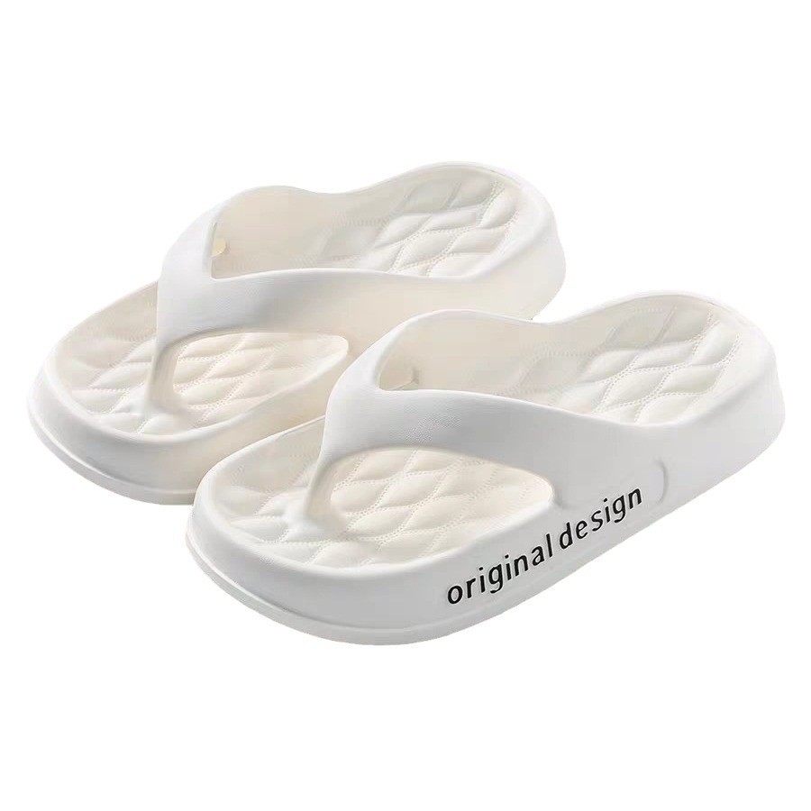 Flip-Flops Casual Simple Mens Premium Beach Shoes Mens Summer Trend Premium Slippers Four Seasons Home Guest Use - รูปที่ 3