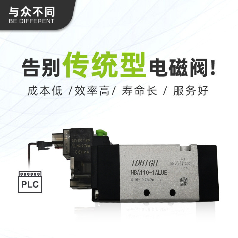 วาล์วควบคุมโซลินอยด์นิวเมติก HBA110, HBA120, HBA130C, HBA130E 24V HBA