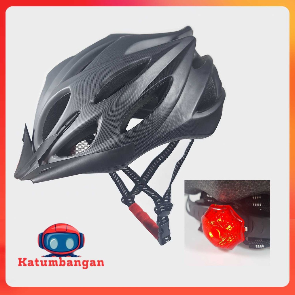 BIKEBOY หมวกกันน็อคจักรยานสกู๊ตเตอร์พร้อมไฟท้าย - BK-168