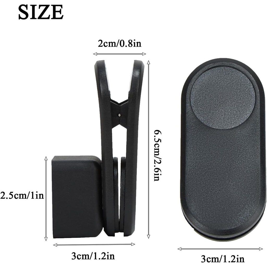 LAKE OF FIRE Chalk Holder สำหรับ cue chalk กับคลิปเข็มขัด อุปกรณ์บิลเลียดสีดำ