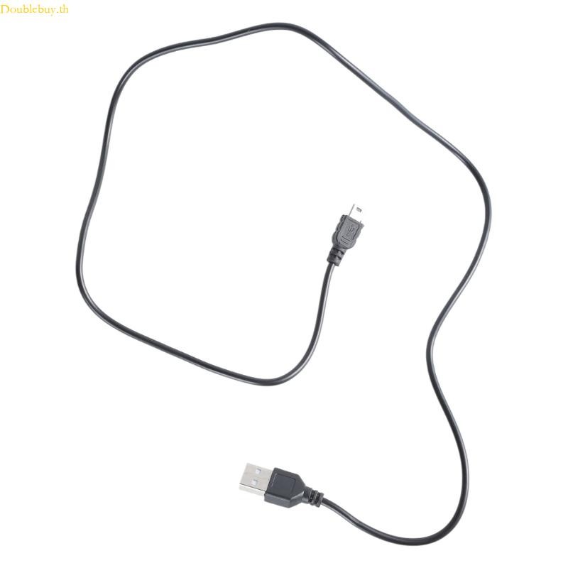 Doublebuy 5 Pin 0 8m USB 2 0 สาย A-Male to Mini-B สําหรับ MP3 4 PDA GPS ระบบทนทาน