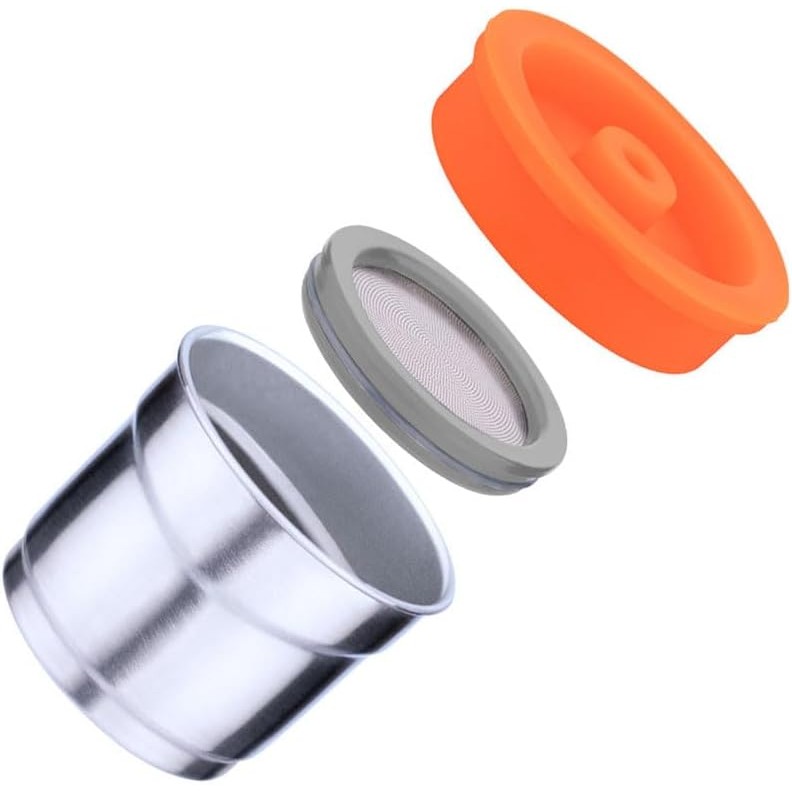 ตัวกรองกาแฟแบบใช้ซ้ําได้, ชุดฝักกาแฟแบบใช้ซ้ําได้สแตนเลสสําหรับแคปซูลกาแฟ illy อุปกรณ์เสริมเครื่องชง