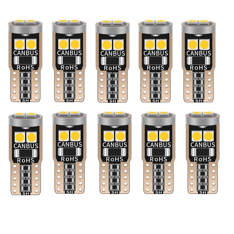 2pcs T10 Canbus LED รถ W5W 194 168 ประตูโดมป้ายทะเบียนสําหรับ Hyundai i40 Getz Solaris Accent i30 ix