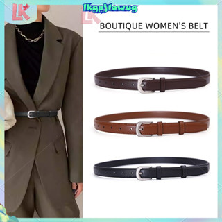 LK🔥เข็มขัดหนังวัวแท้สไตล์เกาหลี ทนทาน ใส่ได้ทุกลุค กระโปรง/ย…