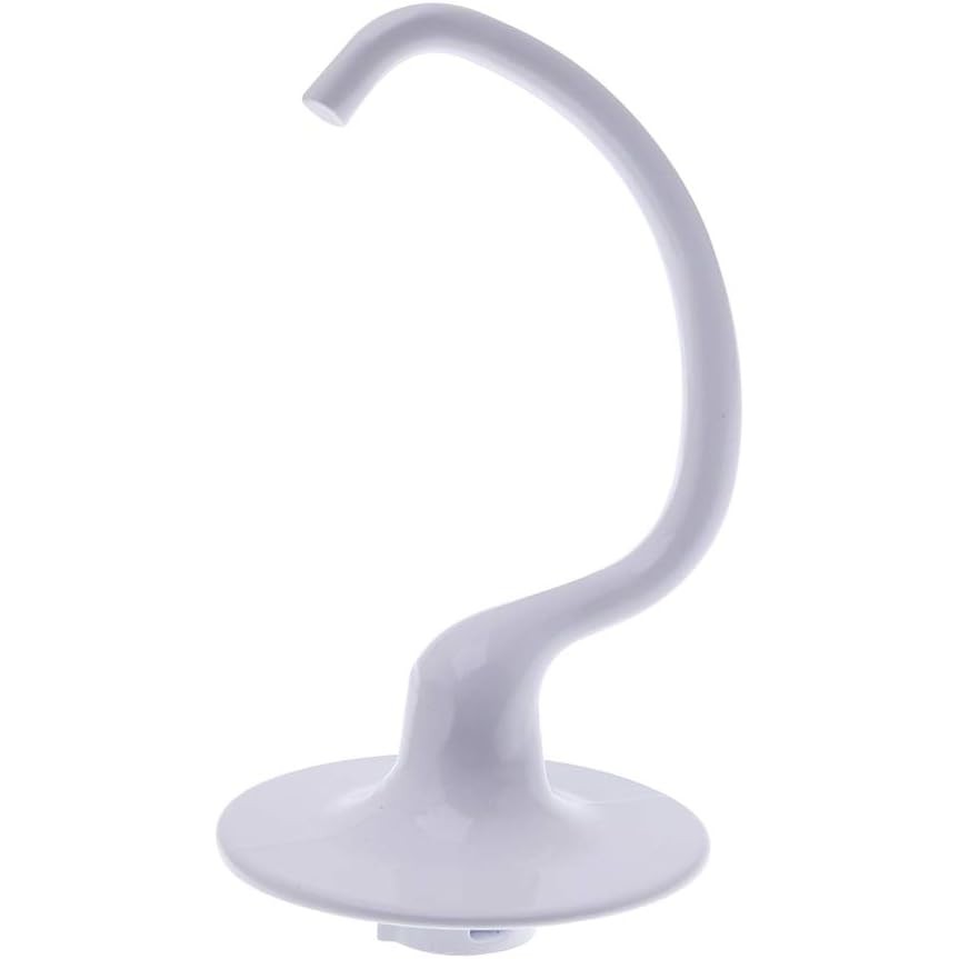 ELSOON K5ADH Dough Hook เคลือบ Anti-stick สําหรับ KitchenAid 5-QT Bowl-Lift Stand Mixer K4SS K4SSWH 