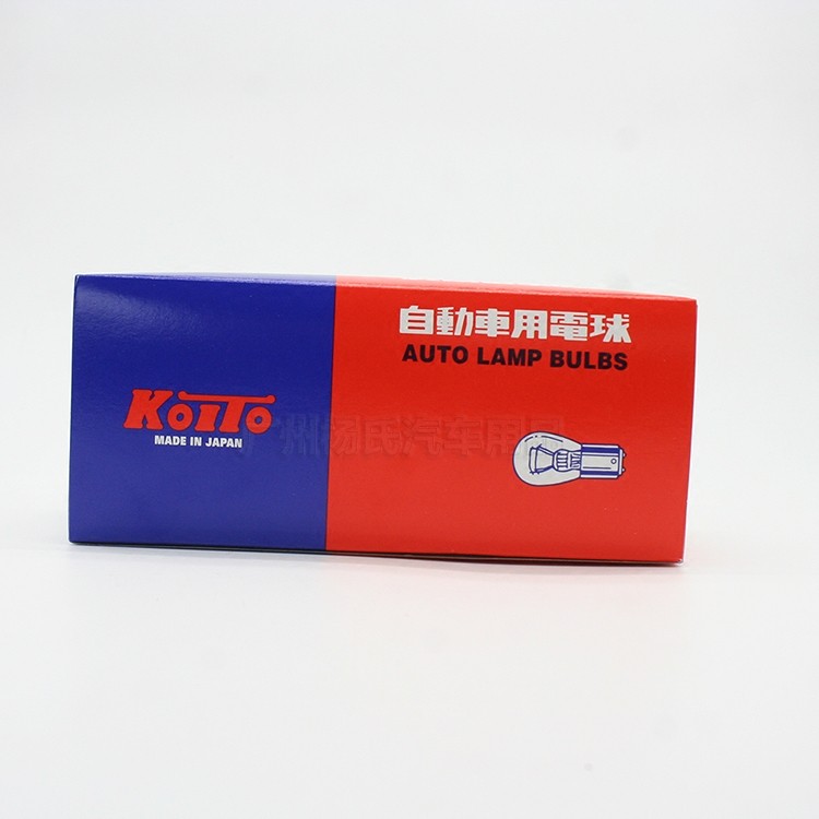 ญี่ปุ่น koito koito T20 W21W Monofilament ไฟเบรคย้อนกลับเหมาะสําหรับ Honda Toyota Subaru 1881