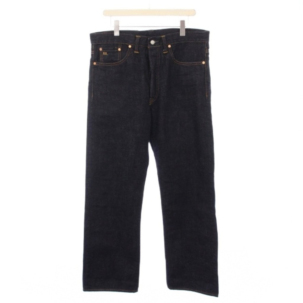 Ralph Lauren RRL Jeans Indigo denim pocket Direct from Japan Secondhand