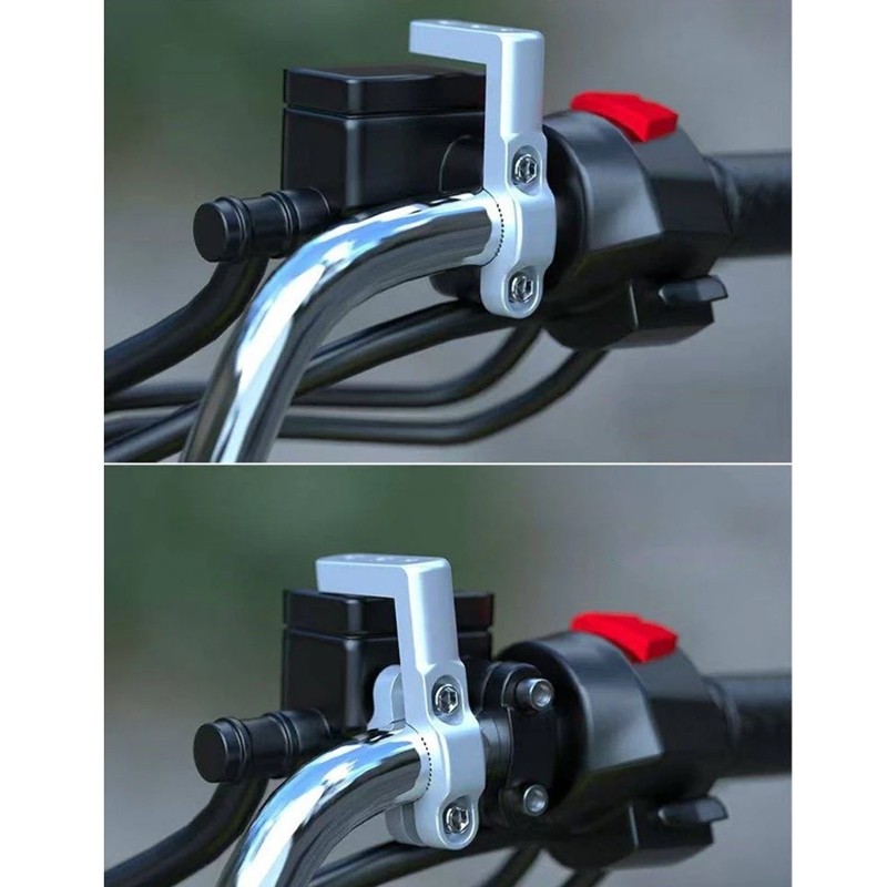 HEXMA บาร์จับมอเตอร์ไซค์ ขายึดรถจักรยานยนต์ ทนทานและน้ำหนักเบา ใช้กันอย่างแพร่หลาย ติดตั้งง่าย มี 3 สีให้เลือก 1 ชิ้น - รูปที่ 7