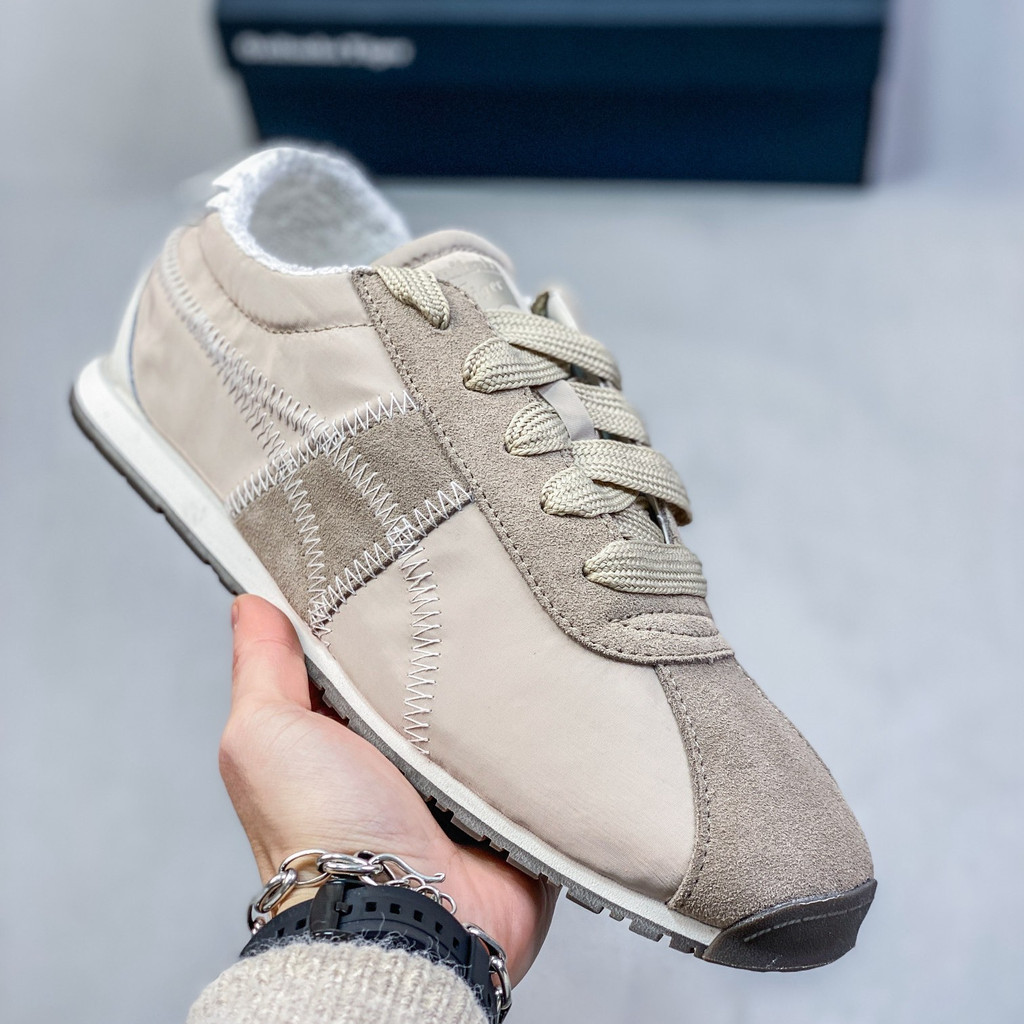 Onitsuka Tiger Onitsuka Tiger รองเท้าผ้าใบลําลองแฟชั่นใหม่สบาย