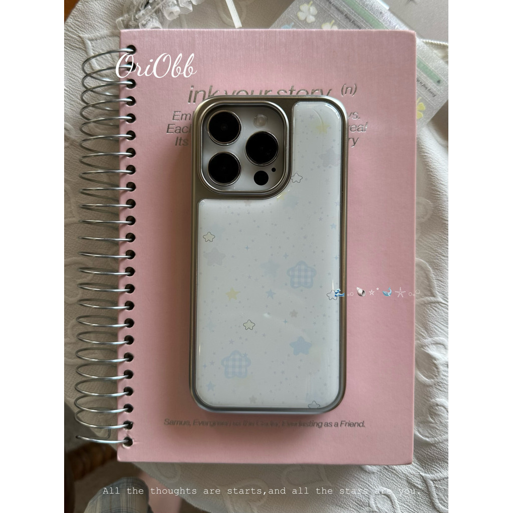 เต็มหน้าจอ Little Star เคสโทรศัพท์ Drop-Resistant สําหรับ iPhone 16 Promax 15 Promax 11 12 13 14plus 15plus 16e 16plus 15pro