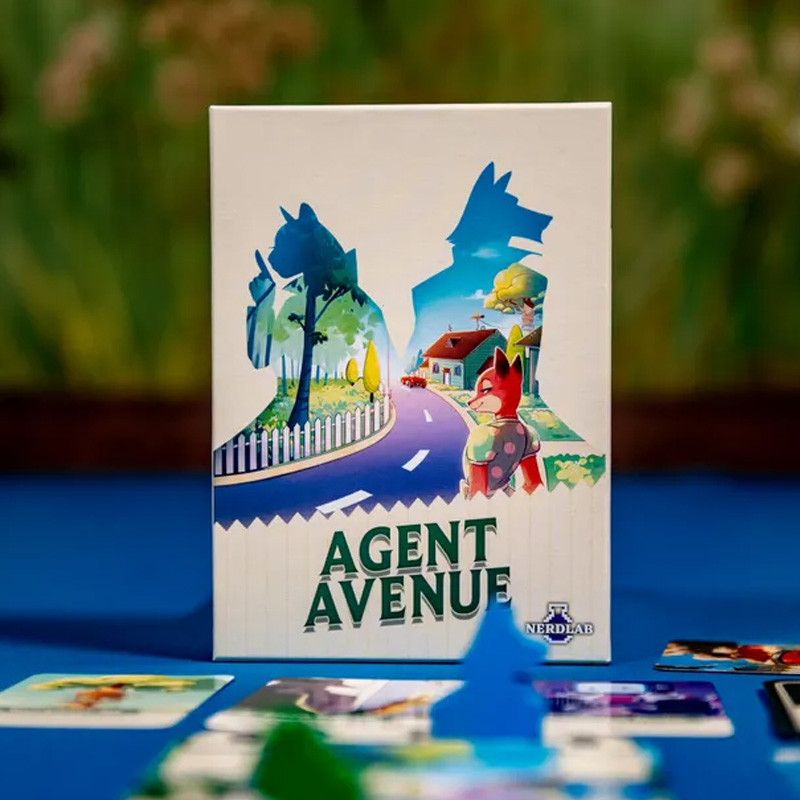 เกมกระดานตัวแทน Avenue Identity Hiding Mystery Card Game 2 ผู้เล่น Battle Game Party