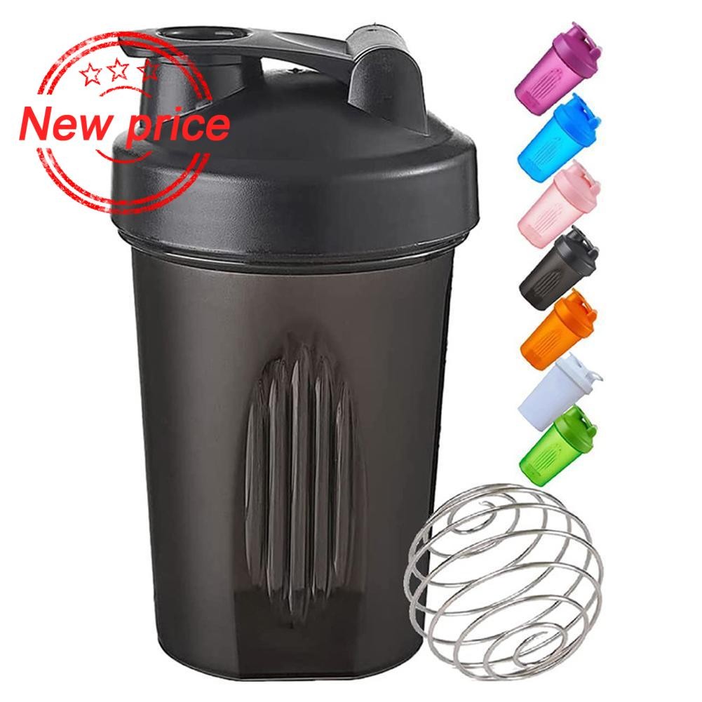 เครื่องปั่น Shaker Bottle Bpa Free Plastic Protein Shakes Leakproof For Powder Workout Q9s5