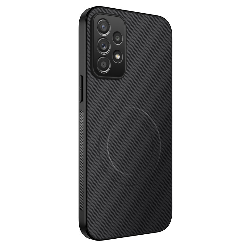 สําหรับ Samsung Galaxy A73 A53 A33 A13 5G 4G กันกระแทก Fast Charge Magnetic Hard Case Shell เลนส์สีดําป้องกันสีฟ้าโทรศัพท์ใหม่ RFVTGBYHQ