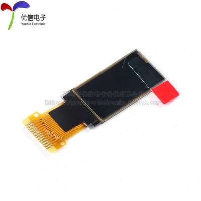 260 ซม. จอแสดงผล OLED Bare Screen LCD ความละเอียด 12880 อินเทอร์เฟซ SPI SH1107 ไดรฟ์สีขาว