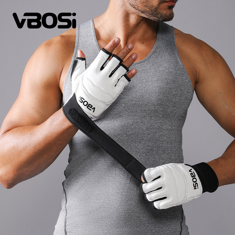 Combat Fighting Gloves Outdoor Sports Training Anti-Slip Equipment Deadlift Bench Press Half-Finger Gloves