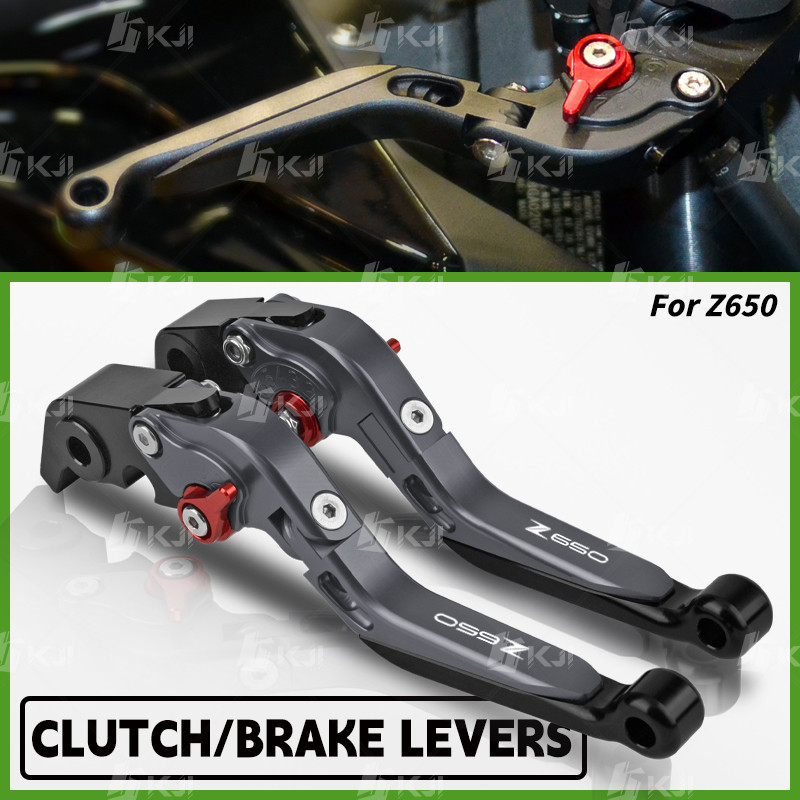 สําหรับ KAWASAKI Z650/Z650RS คลัทช์เบรคพับปรับ Handle Levers อุปกรณ์เสริมอะไหล่
