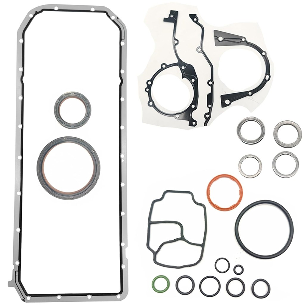 AMCC ชุดปะเก็นกระทะน้ํามันชุดปะเก็นล่างเข้ากันได้กับ BMW M52 M54 1999-2008 320i 323Ci 323i 328i 325i