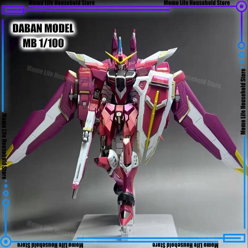 ในสต็อก DABAN 8831 MB 1/100 Zgmf X19a Infinite Justice Assembly ชุดโครงกระดูกพลาสติกอะนิเมะหุ่นยนต์พ