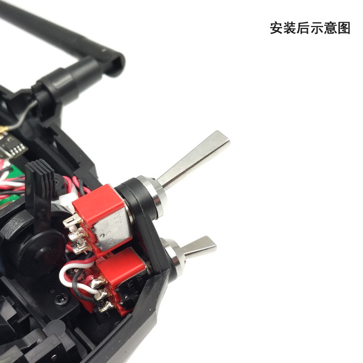 Ledi Toggle Switch AT9/AT9S/AT9S PRO/AT10/AT10II/T8FB รีโมทคอนโทรลปุ่ม Nut