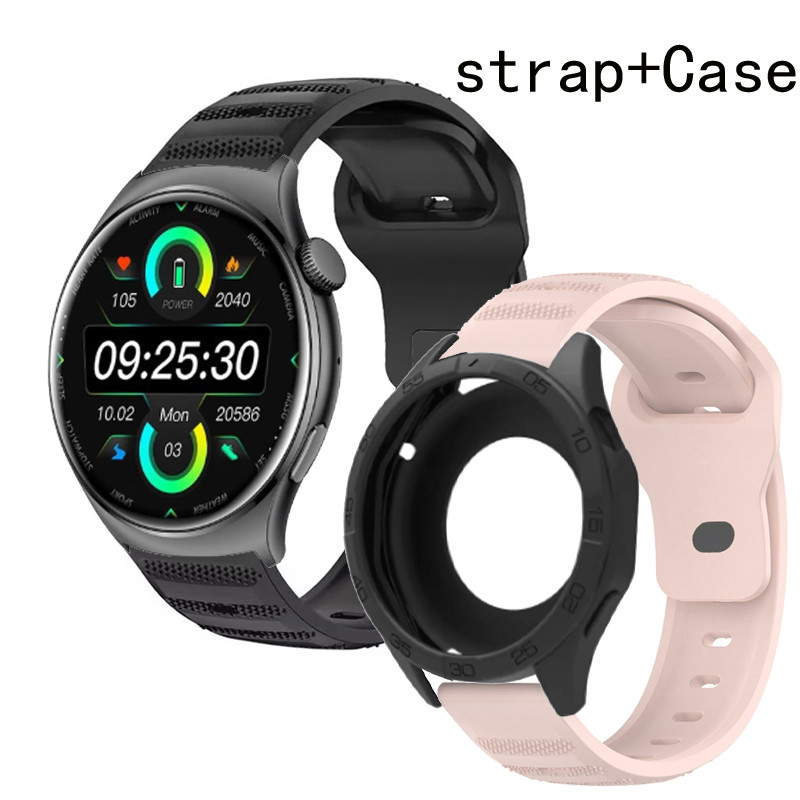 GOOJODOQ FB039 FB027 สมาร์ทวอท์ชกรณีป้องกันหน้าจอกันชนสําหรับ GOOJODOQ FB039 FB027 สายรัดซิลิโคนสายร