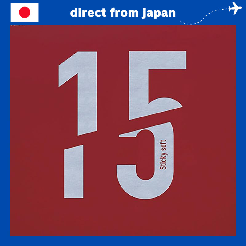 Victas Table Tennis Rubber V>15 Sticky Soft Micro-Tacky High Energy Tension Red 2.0 200130