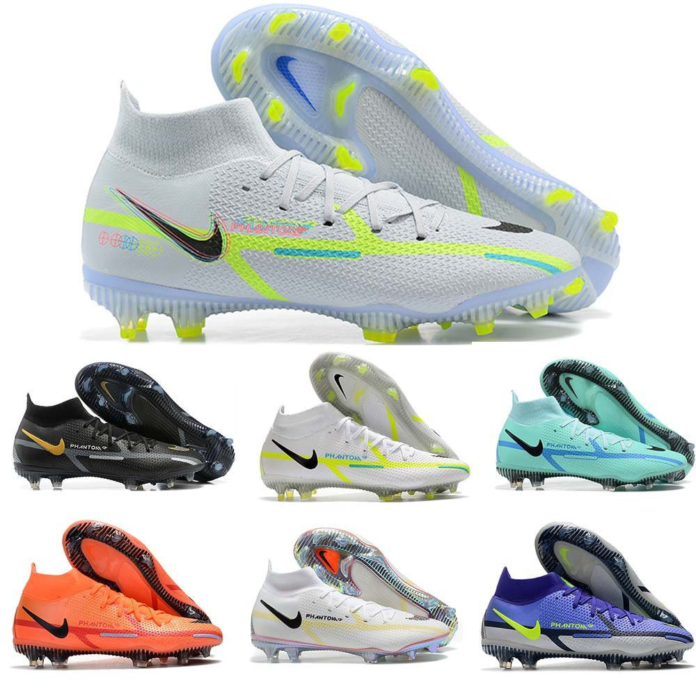 รองเท้าฟุตบอล 888 Phantom GT2 Dynamic Fit Elite FG ไซ즈 39-45 สำหรับสนามหญ้าจริง