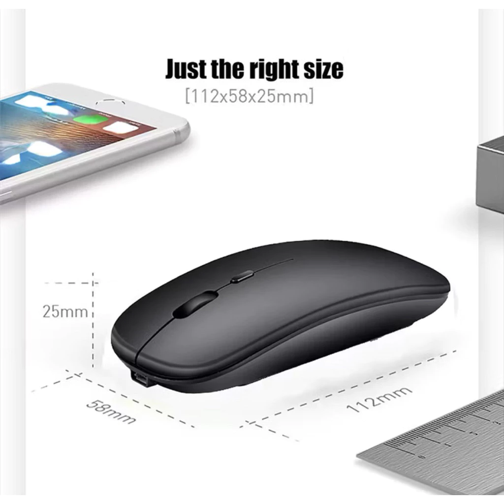 เมาส์ไร้สาย Bluetooth 2.4G K215 thumbnail 3