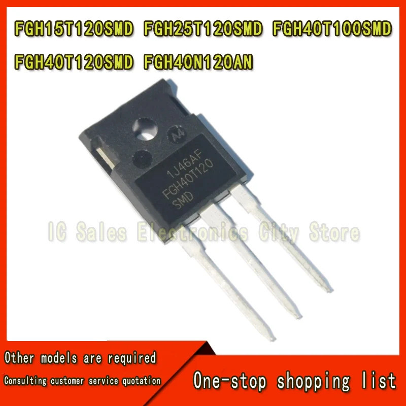 5 STUKS/ FGH25T120 FGH40T100 FGH40T120 FGH40N120 FGH15T120SMD FGH25T120SMD FGH40T100SMD FGH40T120FGH