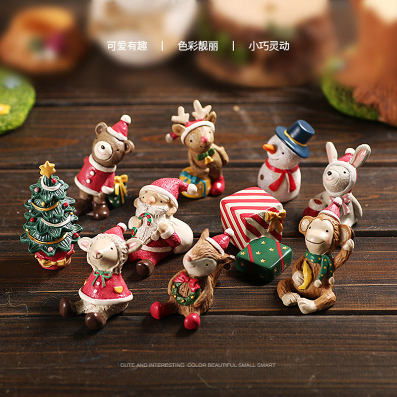 ZAKKA创意圣诞礼物家居好物玩偶手办圣诞节礼品圣诞树微景观摆件ZAKKA Creative Christmas Gift Home20250924